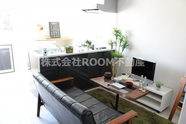 La　villeの居間・リビング|使いやすいリビングです