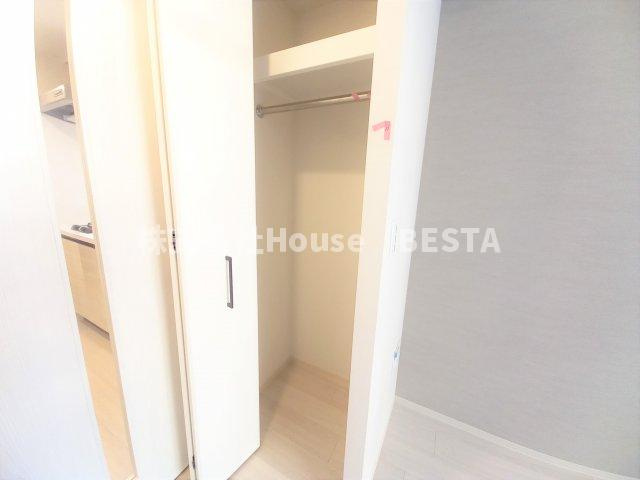 レジュールアッシュ神戸ハーバーランドの収納