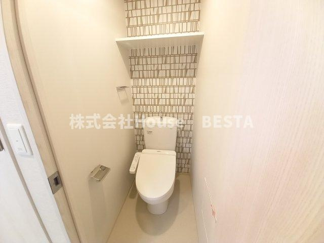 レジュールアッシュ神戸ハーバーランドのトイレ