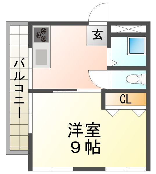 平成マンションの間取り