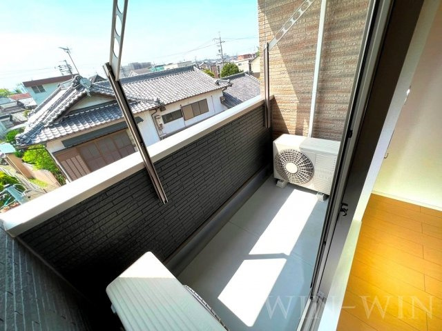 パーク サイド フジのバルコニー