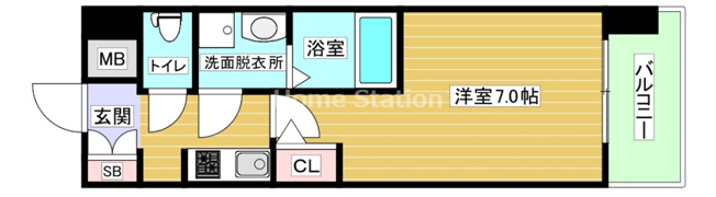 【間取り】 | アドバンス西梅田Ⅲエミネンス
