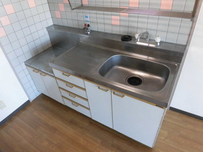 【キッチン】 | クレール辻堂 | とても広いキッチンです