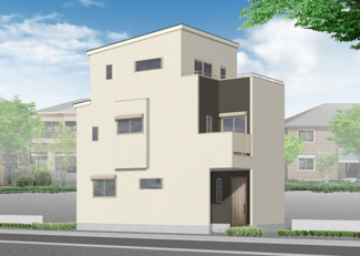 【外観パース】