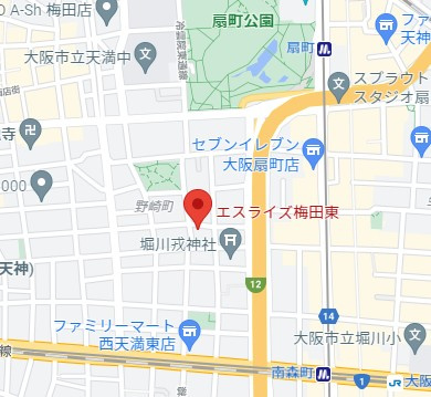 【地図】 | エスライズ梅田東