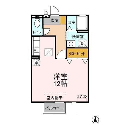 アークグレイスⅡAの間取り
