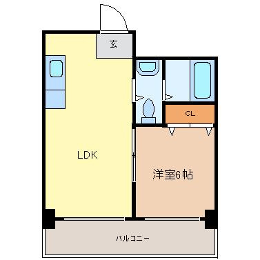 【間取り】 | コープ野村A棟