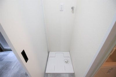 【洗面所】 | 八尾木1丁目戸建て | 室内洗濯機置き場