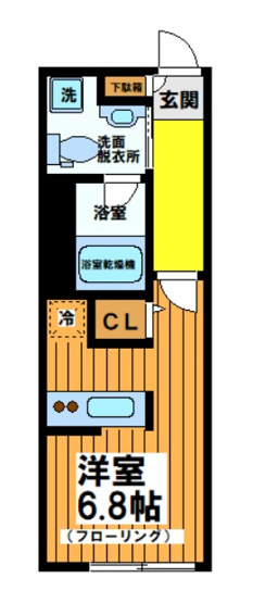 【間取り】 | BLISSDIA笹塚代田橋