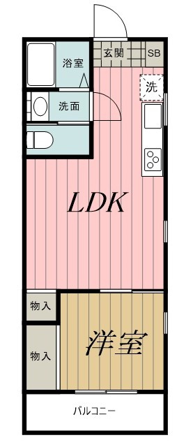 Like星久喜Ｂ棟の間取り