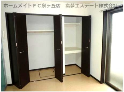 【収納】 | フジパレス堺浜寺石津WEST | 大きなものも収納できそうです