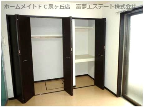 【収納】 | フジパレス堺浜寺石津WEST | 大きなものも収納できそうです