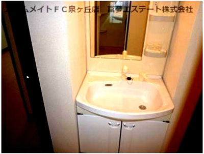 【洗面所】 | フジパレス堺浜寺石津WEST | 忙しい朝には欠かせない洗面台です