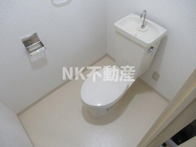 【トイレ】 | 日下グランドハイツ（石切賃貸） | トイレもきれいです