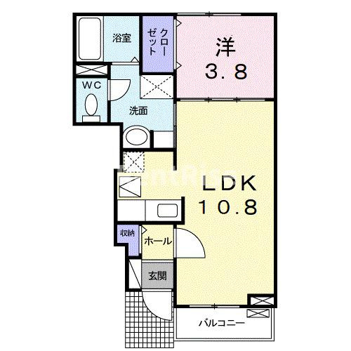 エレガンツァ酒井の間取り|間取図