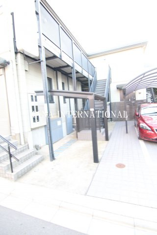 今川ハイムのエントランス