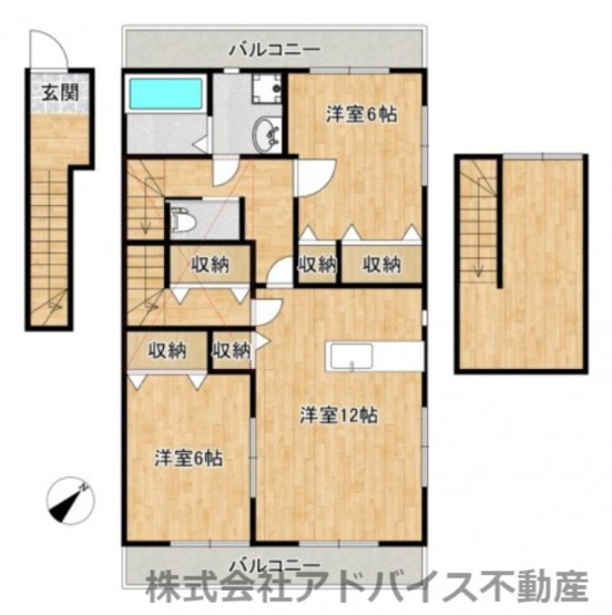 【間取り】 | ウィスタリア大川