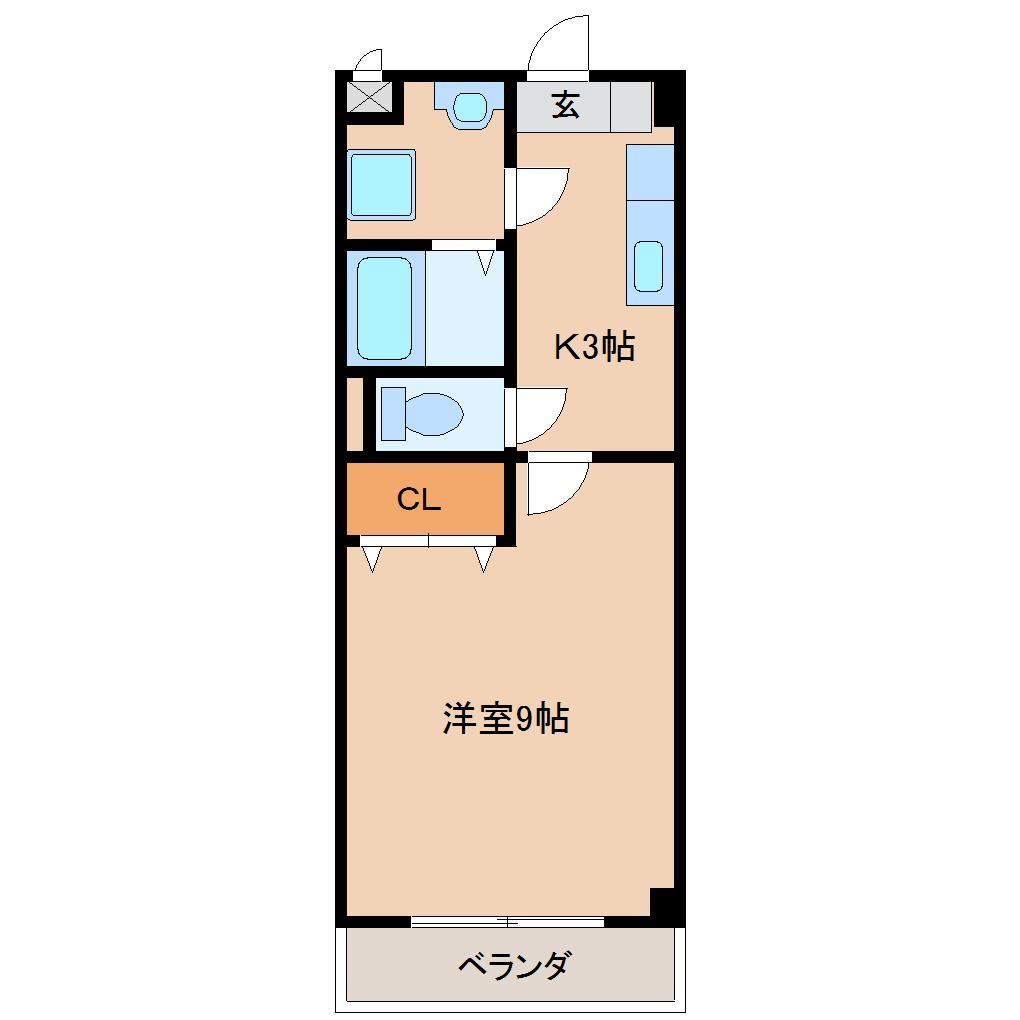 グリーン花水木IIの間取り