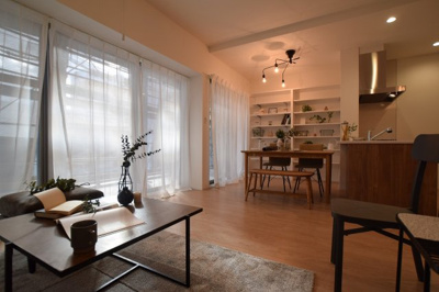 【居間・リビング】 | フローレス都島Ⅰ