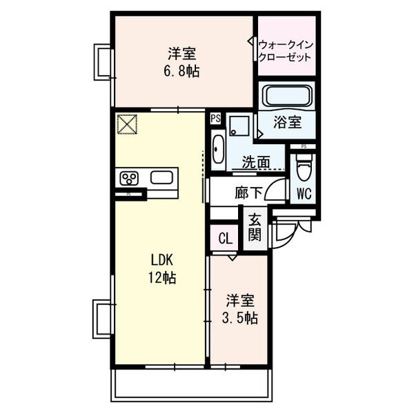 プロスペリタの間取り
