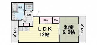 【間取り】 | サザン高石