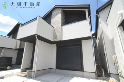 【外観】 | 海老名市中新田4丁目 新築戸建て　全３棟　【仲介手数料無料】 | 建物完成しました♪　内見可能です☆