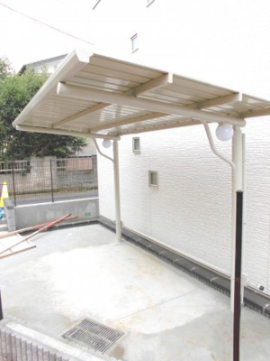 【その他共用部分】 | サンベル | 屋根付き駐輪場