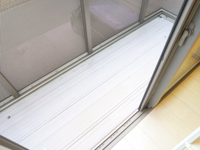 ラウレア八幡のバルコニー