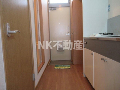 【内装】 | エステートピアナカタB棟（長瀬賃貸） | キッチンスペースです