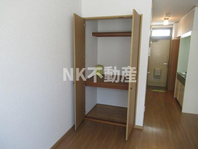 【収納】 | エステートピアナカタB棟（長瀬賃貸） | 収納があります