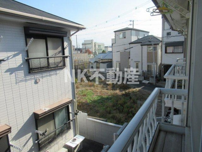 【バルコニー】 | エステートピアナカタB棟（長瀬賃貸） | 物干しです