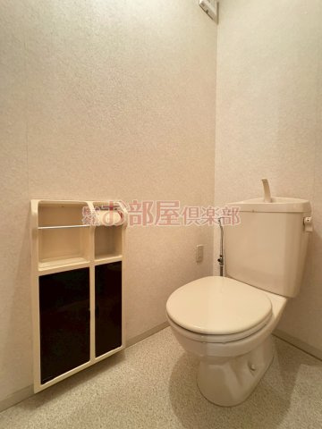 グレースコート国分Iのトイレ|落ち着いた色調のトイレです