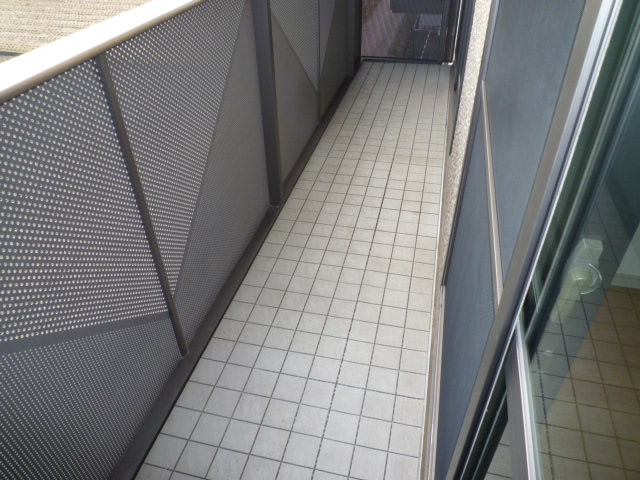 ビックイーストⅡ　Ａのバルコニー