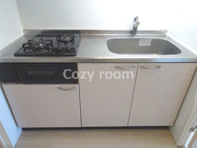 【キッチン】 | TMK江坂 | ガス２口コンロ付システムキッチン