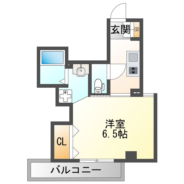 みおつくし十三の間取り