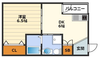 東梅田レジデンス小島の間取り