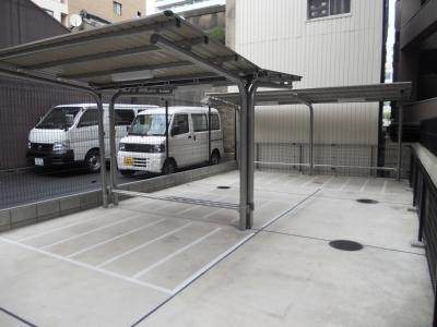 ベラジオ四条大宮Ⅲの駐車場|駐輪場