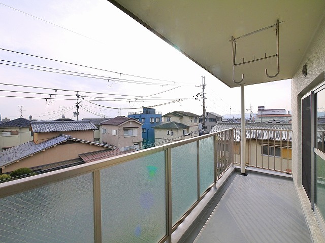南京終マンションAの展望|日当たりも良好です。