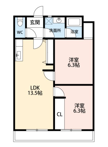 シルクハイツ　　刈谷市の賃貸ならクラスホーム刈谷店の間取り