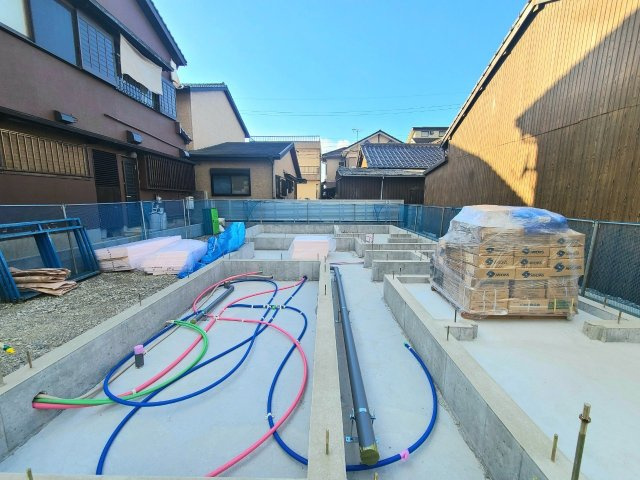 -FIT-フィット-小倉北区黒住町1期の外観|現地撮影　R4,2,5【FIT-フィット-小倉北区黒住町1期1号棟】