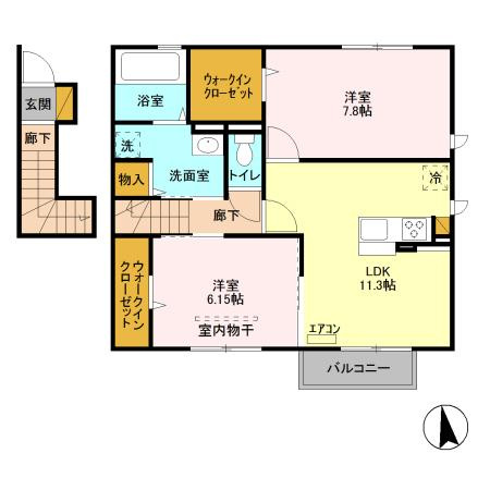 【間取り】 | ヴェルドミールⅤ