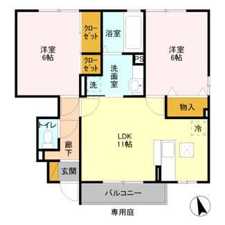 【間取り】 | 晄颯　弐