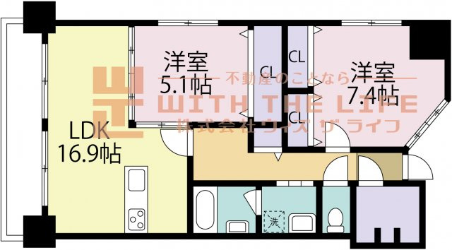 セレア日吉【キャッシュバック対象物件】の間取り