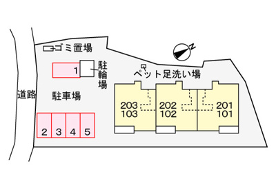 【駐車場】 | グレイス戸塚 | 駐車場