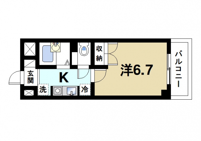 グレイスフローラ富雄の間取り|通風良好で快適な間取りです
