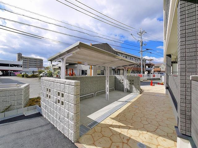 フュルネのその他共用部分|駐輪スペースです
