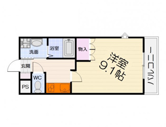 【間取り】 | シャルマン桂