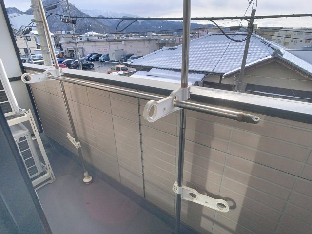 サンエーハイツの玄関