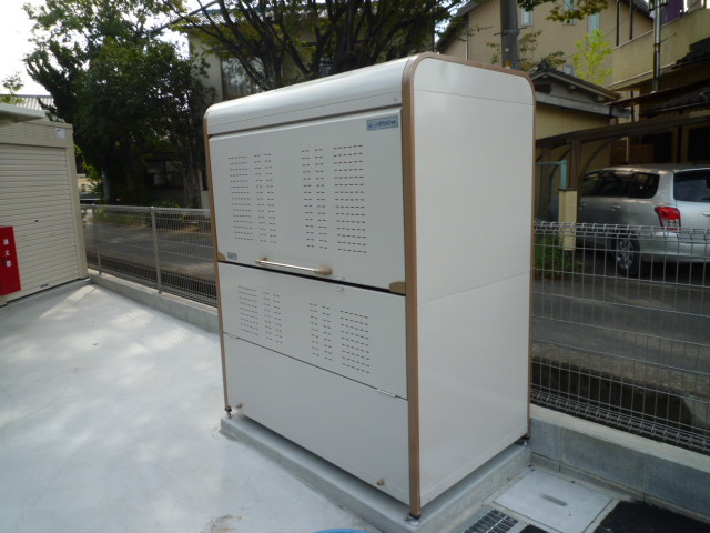 倉敷市沖のアパートのその他共用部分|敷地内専用ゴミステーション