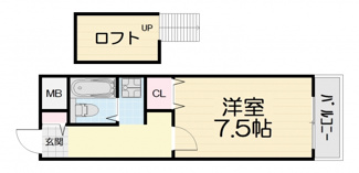 【間取り】 | レジデンスパートⅣ